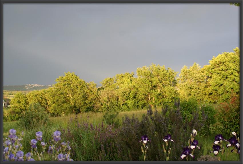 Arrive de l'orage