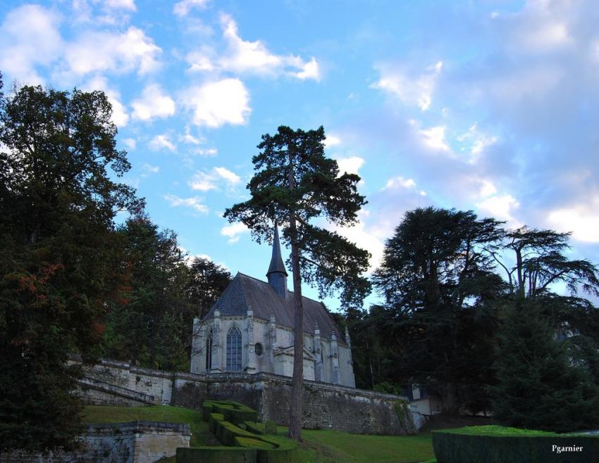 Les jardins du chteau d'Uss.