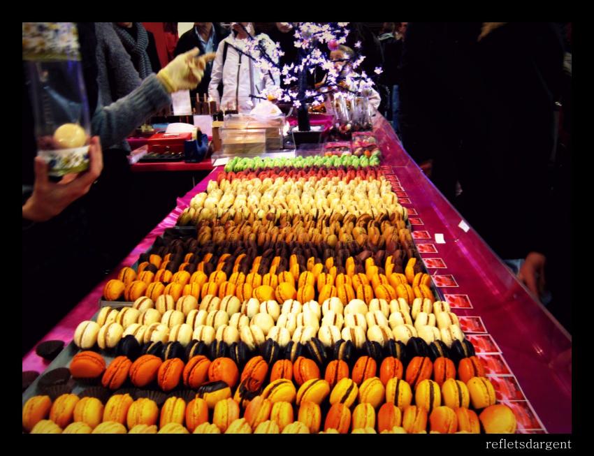 des macarons aux couleurs de l'automne