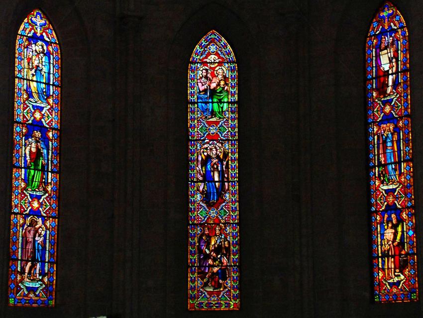 vitraux du coeur de Notre-Dame