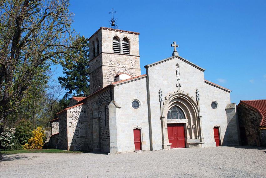 eglise de Marcilly le Chatel ;Loire 42