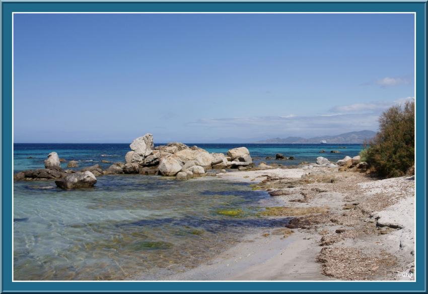 baie de l'Ile Rousse.