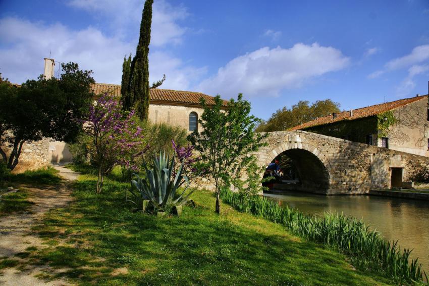 Canal du Midi, le Somail