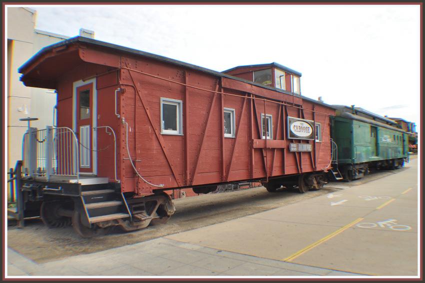 Vieux wagons californiens