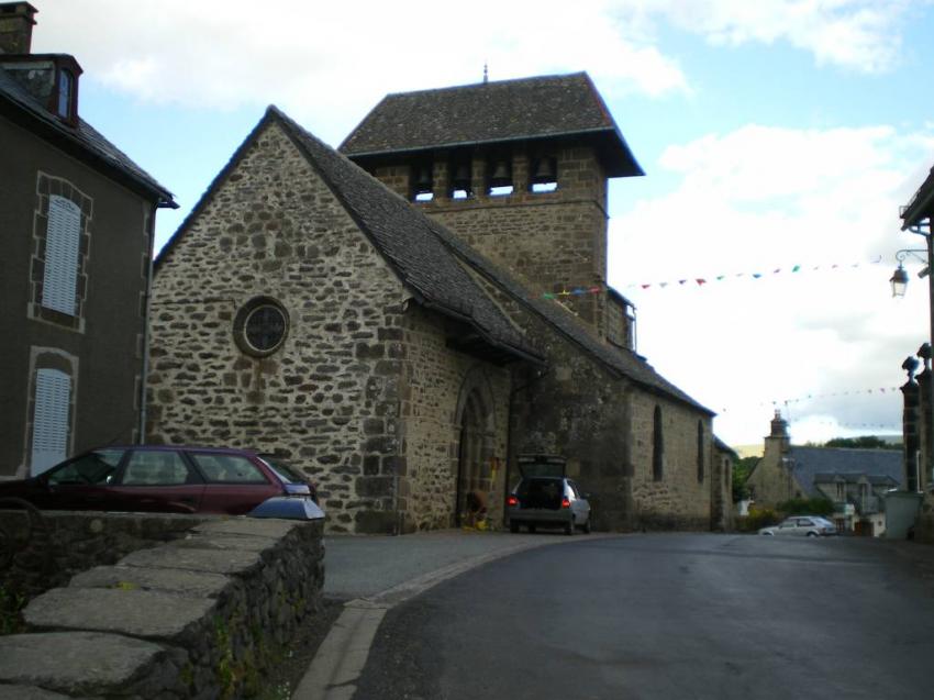 eglise de saint Bonnet de Salers ; Cantal 15