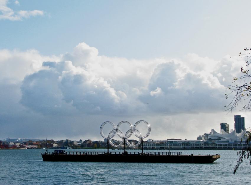 Nuages pour les jeux olympiques d'hiver 2010