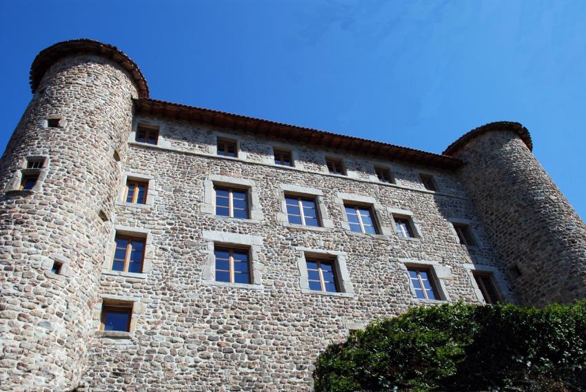 chateau de st Victor sur Loire ,42