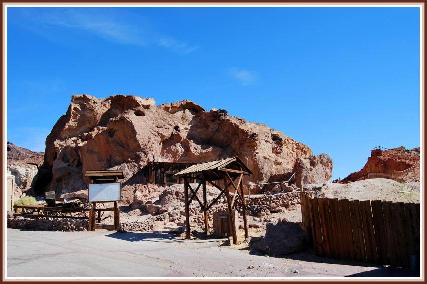 Calico - Californie - Entrée de la mine