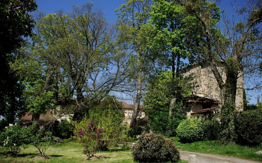 Entre du chateau de Vernay a st Galmier ,Loire 42