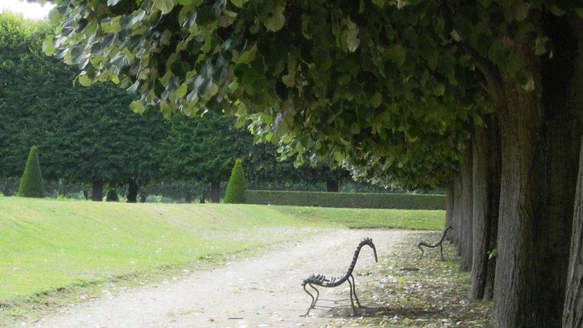 jardin du chateau de Champs sur Marne