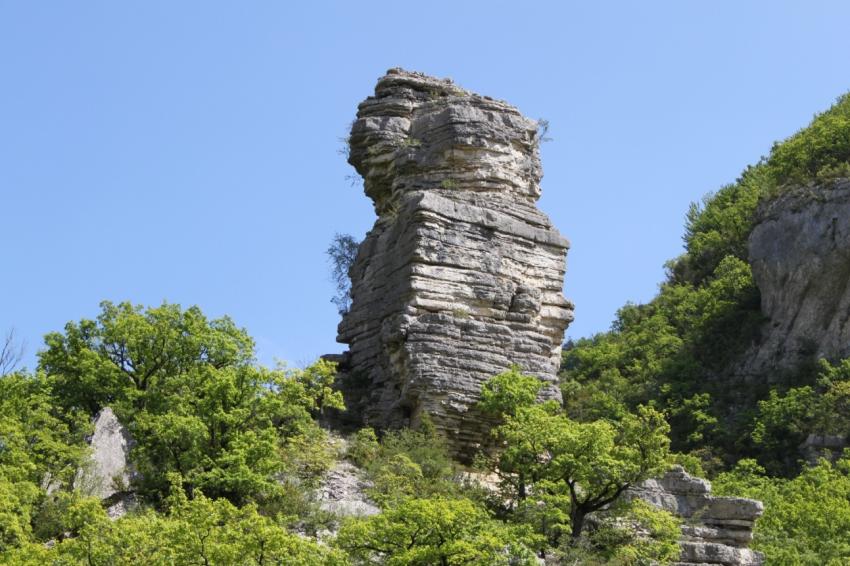 Rocher des Gorges de la Mouge (05)