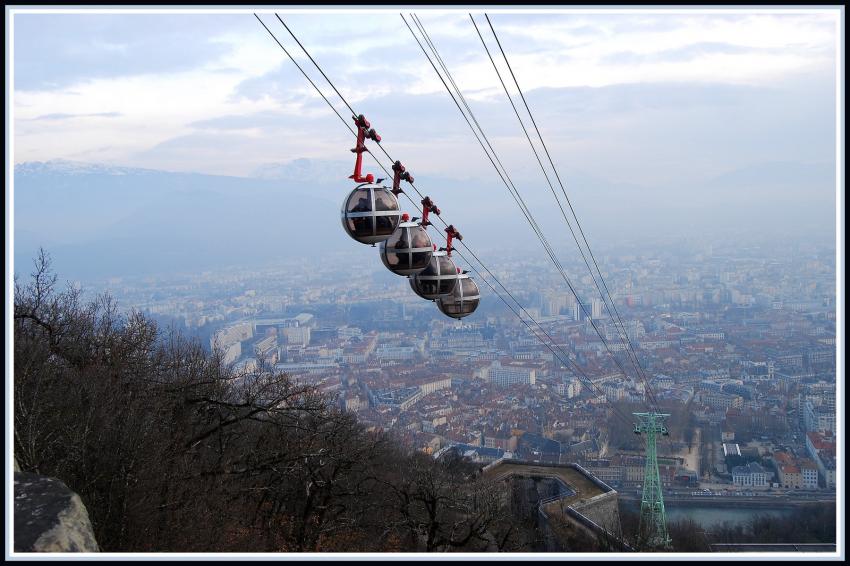 Monte  la Bastille - Grenoble