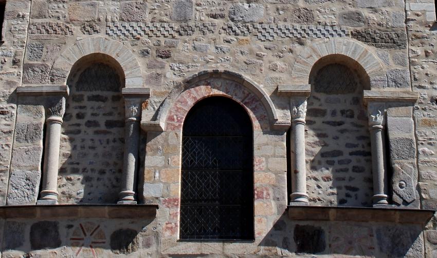 Detail du cloch de l'glise de st Rambert ,Loire 