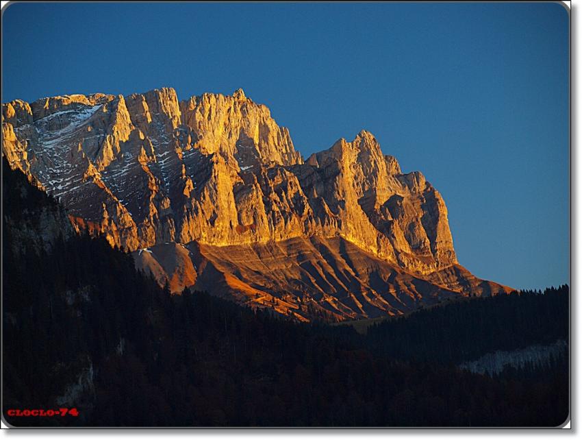 au soleil couchant 