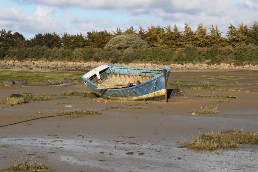 Bateau abandonn