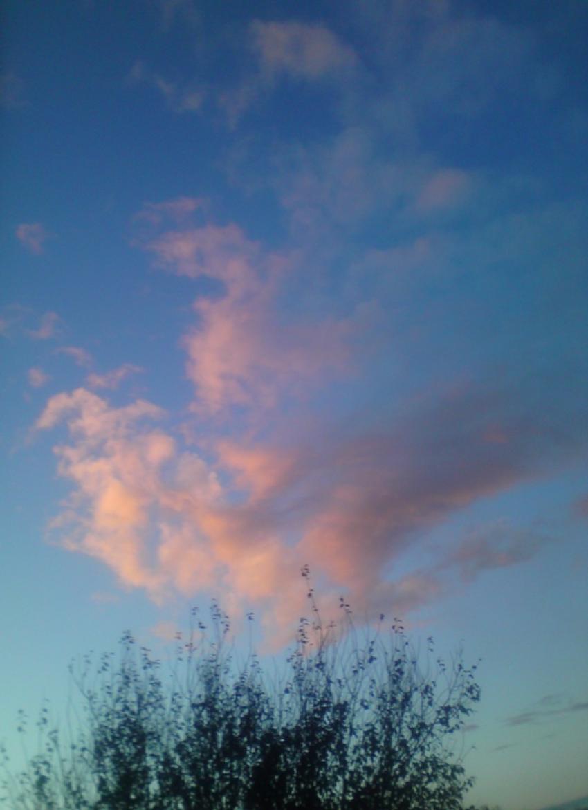 beau ciel d'automne