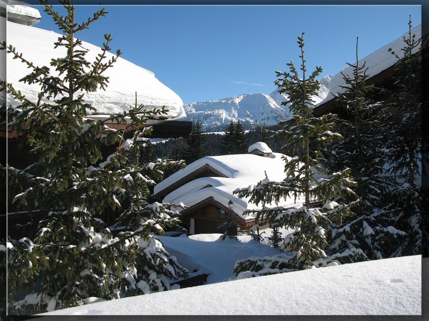 Courchevel sous la neige