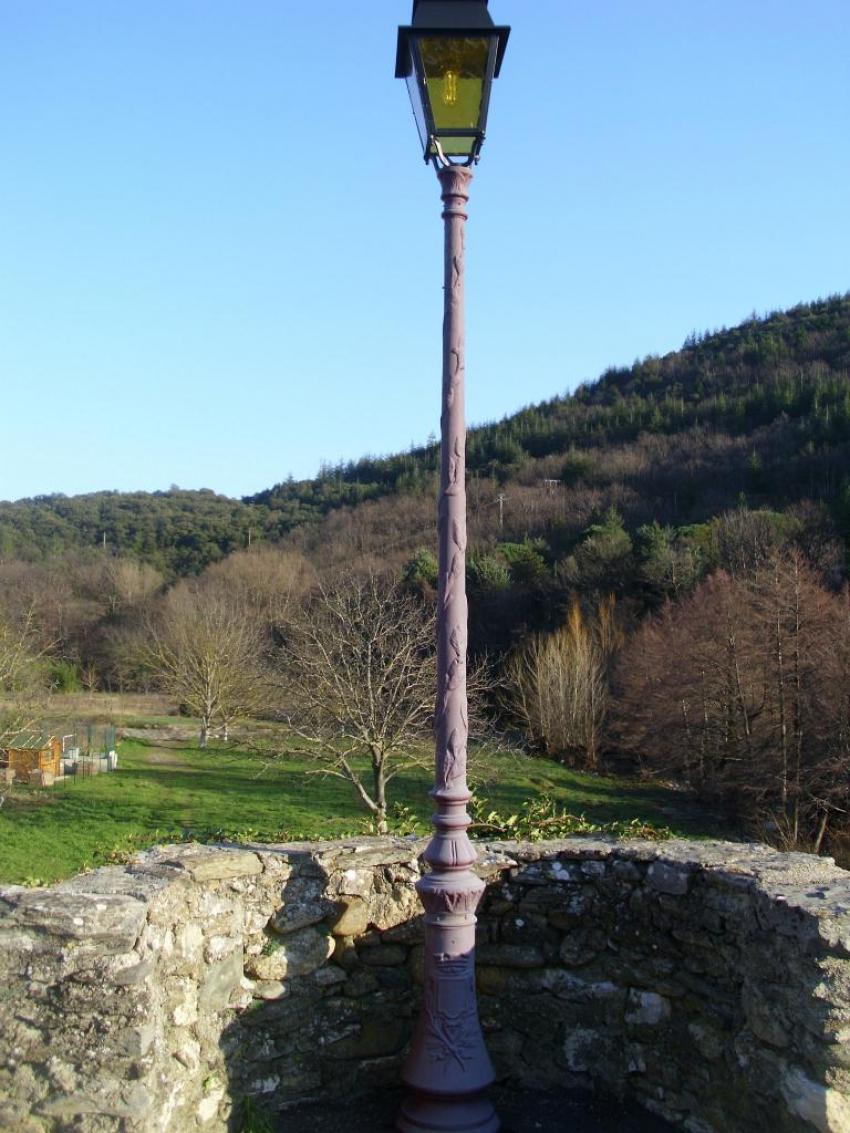 lampadaire du village d'angles