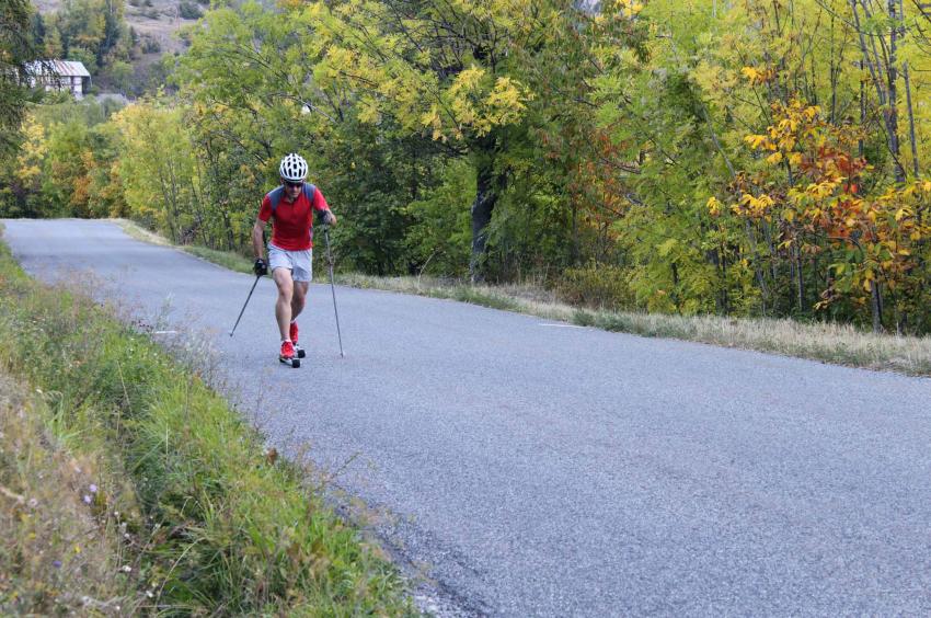 Ski roue