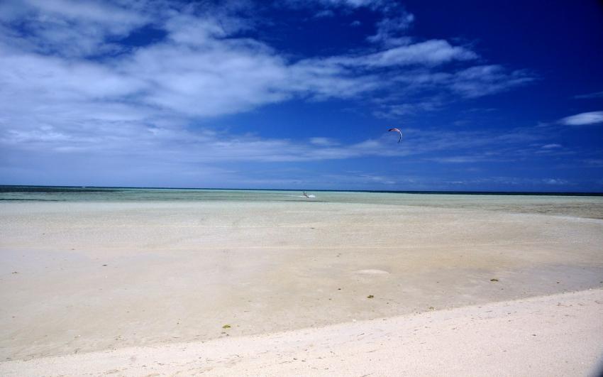 Plage a l'horizon