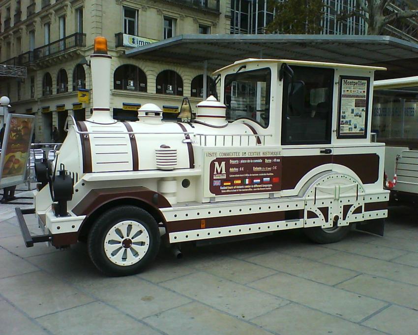 petit train de montpellier