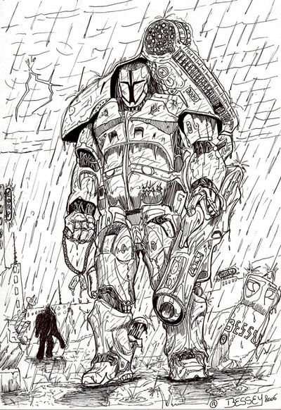 Œuvre de bessey: Mecha