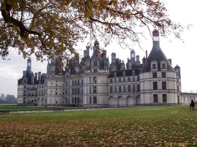 Œuvre de jmboucher: Chambord en automne