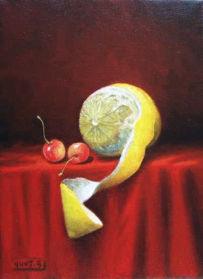 Œuvre de ahuot: citron