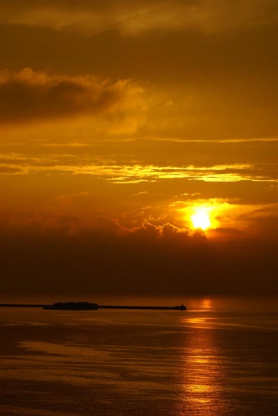 Œuvre de arkhangelsk: Couché de soleil