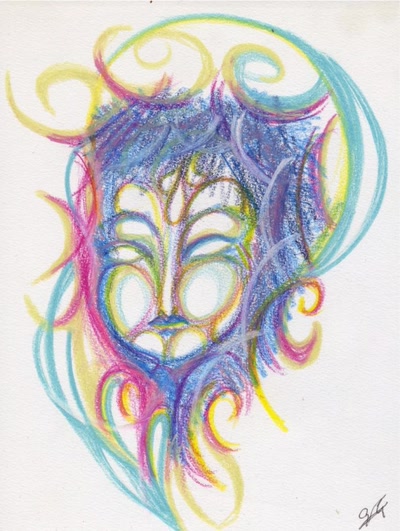 Œuvre de elisabeth34: visage