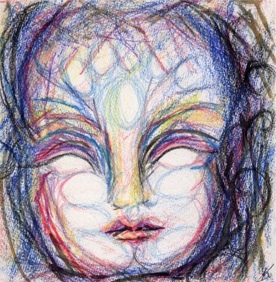 Œuvre de elisabeth34: visage