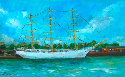 Œuvre de louisRunemberg: DAR MLODZIEZY ARMADA DE ROUEN LOUIS RUNEMBERG ADAG