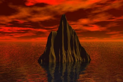 Œuvre de graphia: une ile