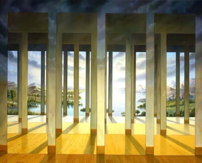 Œuvre de pintor: galerie des miroirs