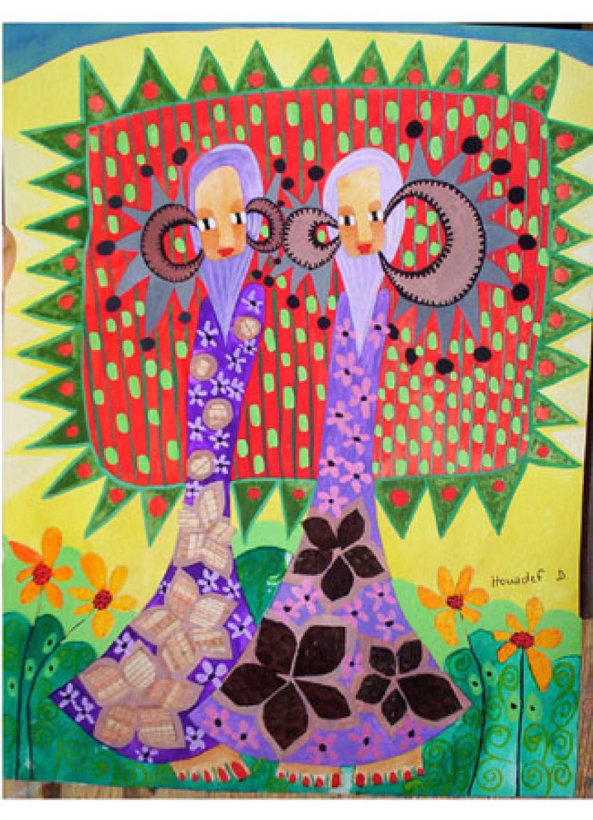 Méditation sur un tapis de rêve