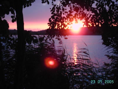 Œuvre de rodolphe65: Coucher de soleil