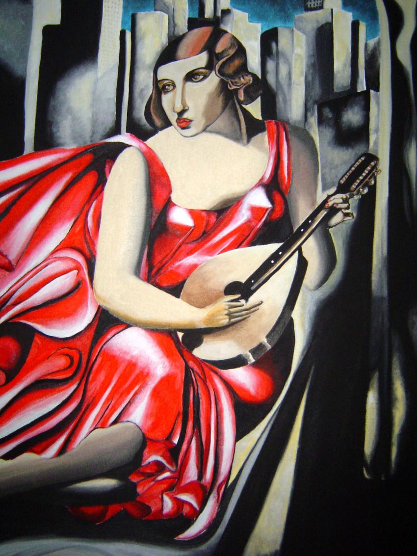 Hommage à Tamara de Lempicka