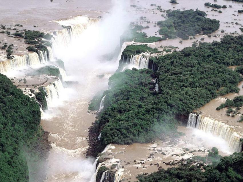 les chutes d'Iguaçu