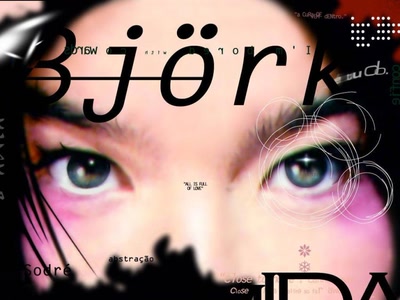 Œuvre de atefjls: Bjork - Big Time Sensuality