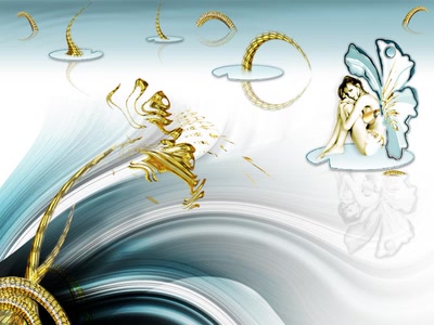 Œuvre de atefjls: papillon - femme