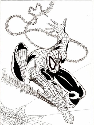Œuvre de bessey: Spidey