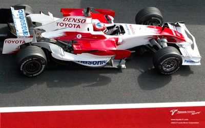 Panasonic toyota F1 team