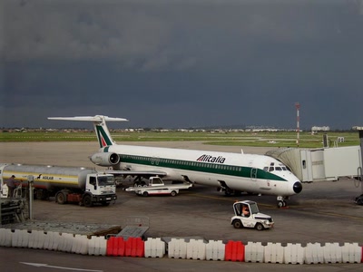 Œuvre de ventoux84: MD80 Alitalia.