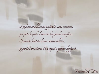 Résultat de recherche: Exil