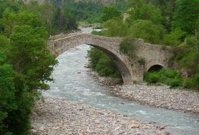 Œuvre de ventoux84: Pont sur le Verdon.