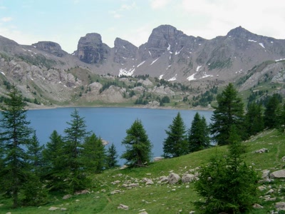 Œuvre de ventoux84: Lac d'Allos.