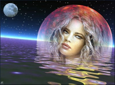 Œuvre de Lylou71: Sur l'eau