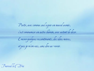 Résultat de recherche: Partir