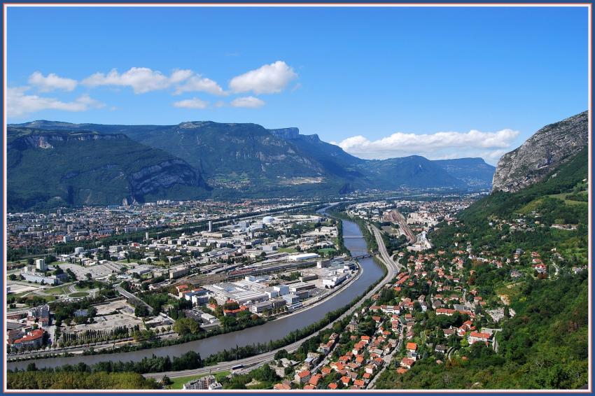 L'Isère à Grenoble