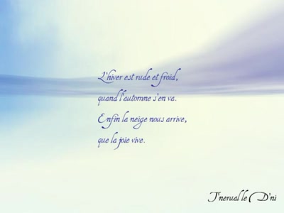 Résultat de recherche: L'Hiver